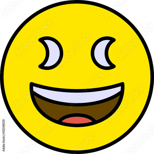 Grinning Squinting Face Icon