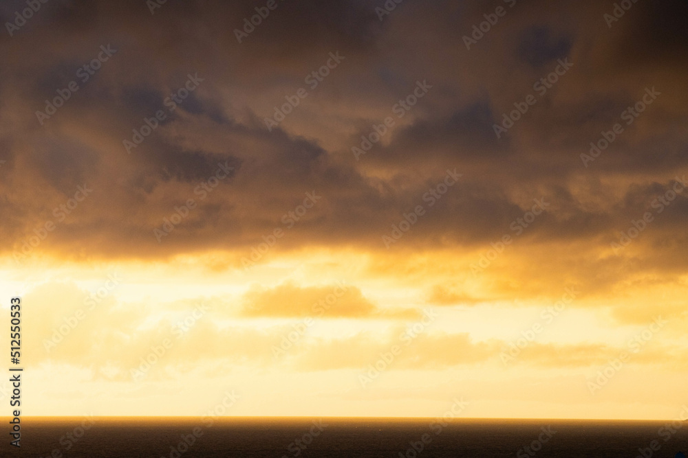 amazing sunset over the sea amazing sunset over the sea