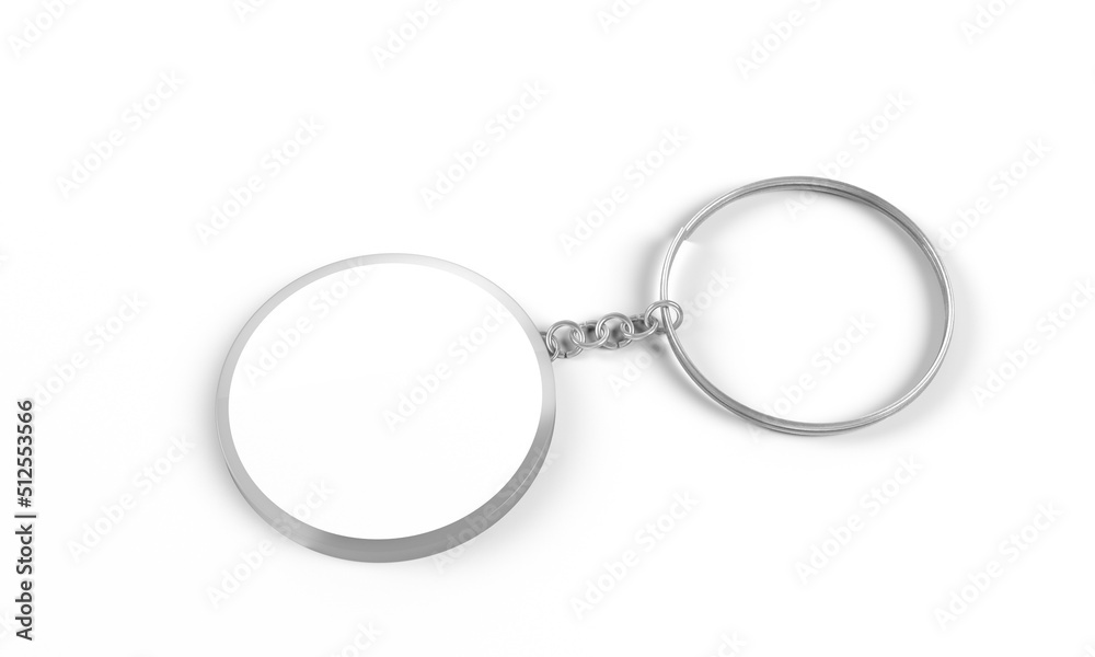 Round Transparent Plastic Keyring Round Transparent Plastic Keyring