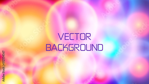 Vector. Modern liquid abstract background. Neon plasma. Yellow and blue lights. Soft light spectral colors. Spectacular texture with chaotic waves. Trendy minimalistic design for social networks.
