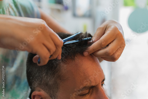 fringe cut for adult men
