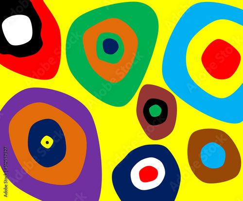 background,abstract,round,yello,color,rings