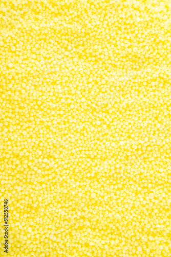 Yellow crystal particles background material
