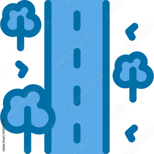 Unsealed Road Icon
