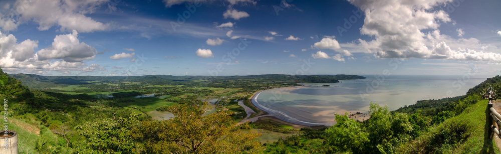 Panoramic Photo of Ciletuh Geopark Panoramic Photo of Ciletuh Geopark