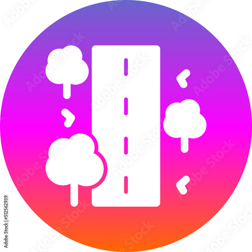 Unsealed Road Icon