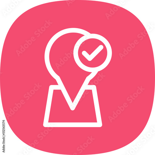 Arrived Destination Icon
