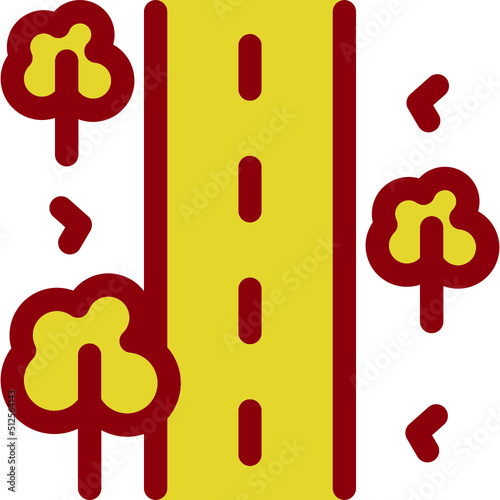 Unsealed Road Icon
