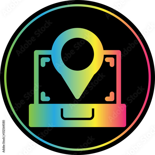Scanning Location Icon photo