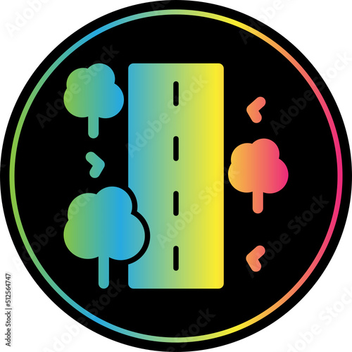 Unsealed Road Icon