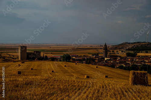 Ampudia en pleno verano (Palencia) photo