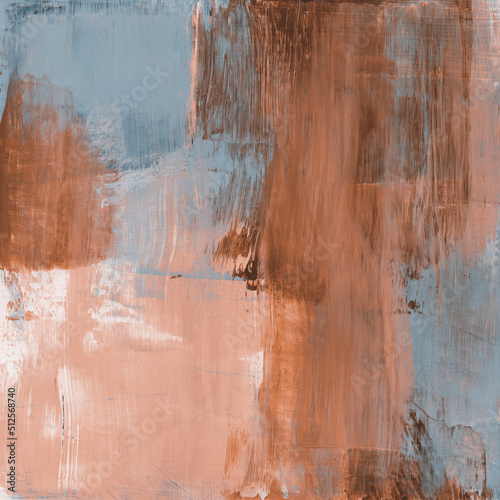 Beautiful abstract painting. Versatile artistic image for creative design projects: posters, banners, cards, magazines, book covers, prints and wallpapers. Mixed media on cardboard.