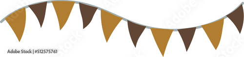 Party attribute Vector illustration on white background