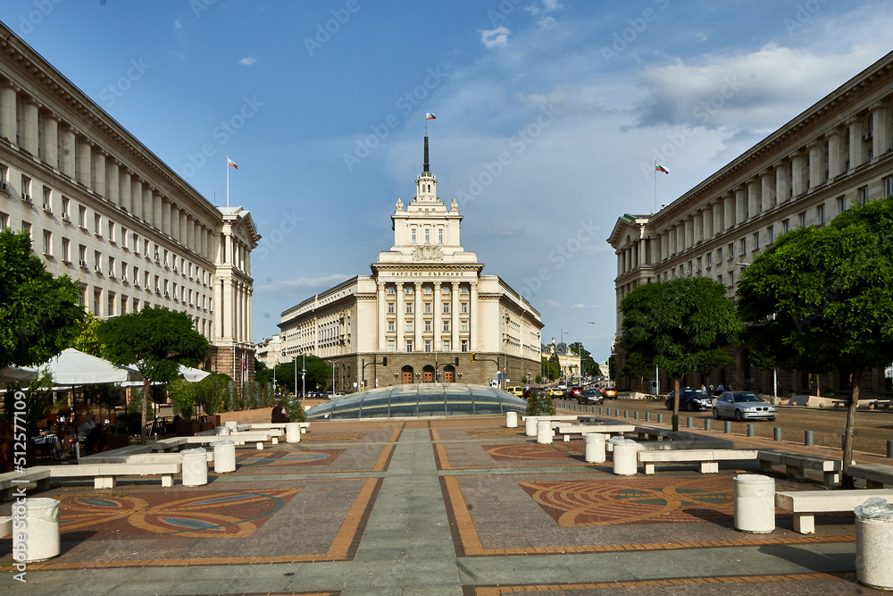 Obraz premium Square of Independence in Sofia
