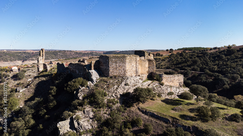 Fototapeta premium Castillo de Alba de Aliste (Zamora)