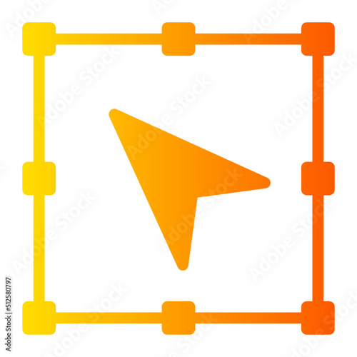 selection tool gradient icon