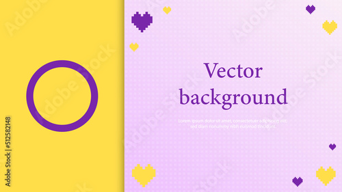 Intersex Flag background with place for text. LGBTQIA community rights concept.