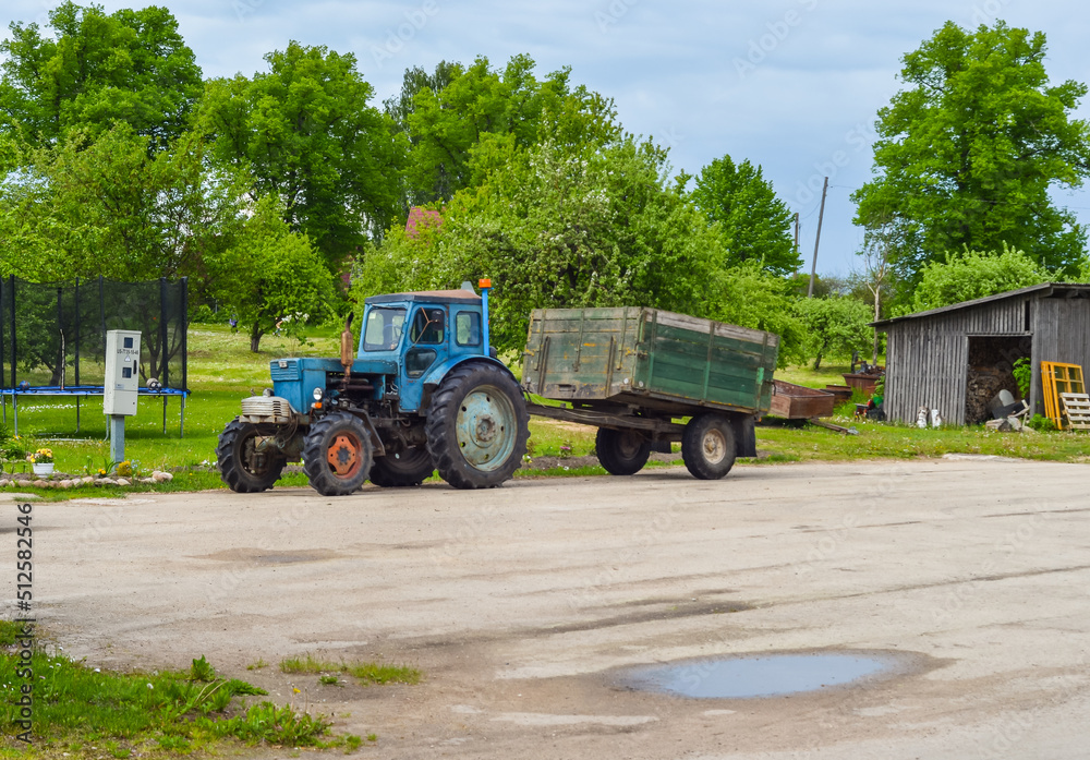 rustic streets in latvia in summer11