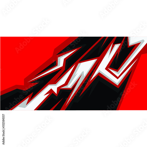 racing car wrapping vector. car modification sticker