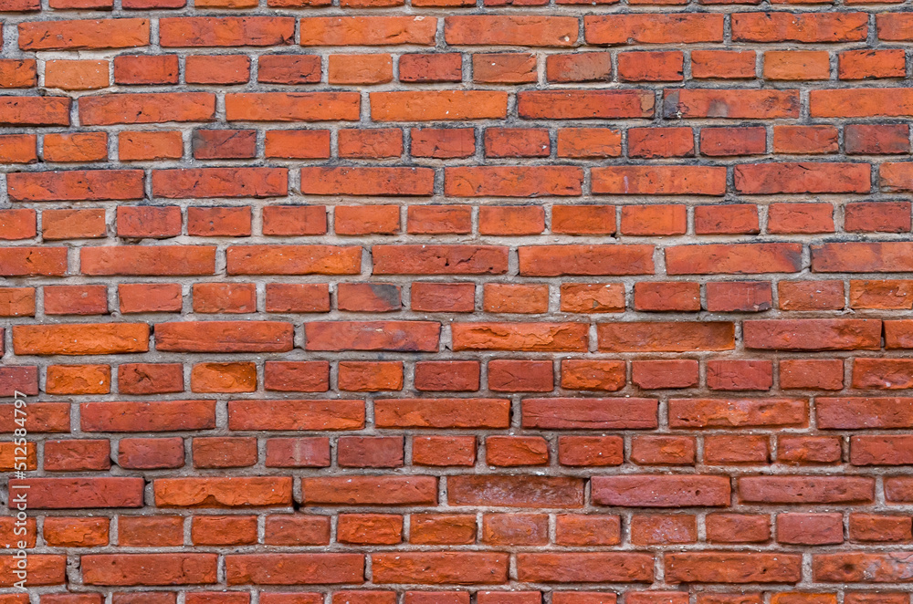 Naklejka premium old brick wall for background