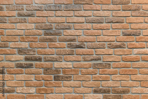 Brown brick wall texture old stone background masonry rough