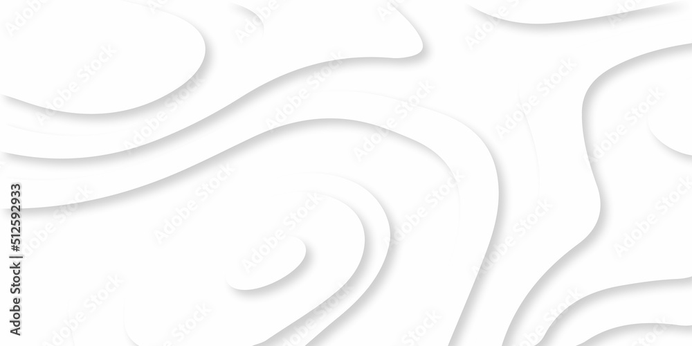 Luxury paper cut background, Abstract decoration, white pattern, halftone gradients, 3d Vector illustration, topographic canyon map light relief texture, curved layers and shadow. Luxury paper cut background, Abstract decoration, white pattern, halftone gradients, 3d Vector illustration, topographic canyon map light relief texture, curved layers and shadow.