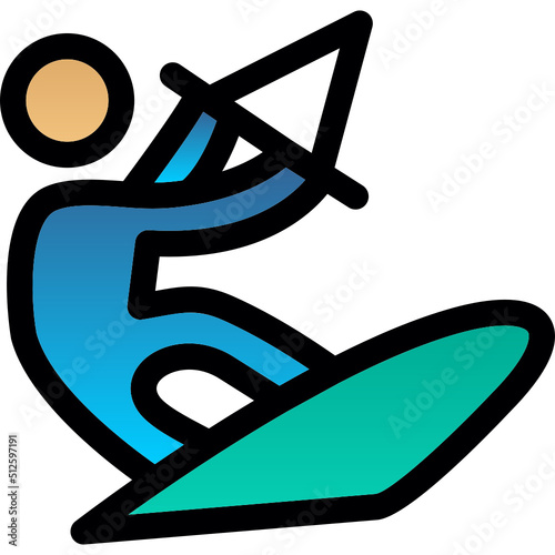 Kitesurf Icon
