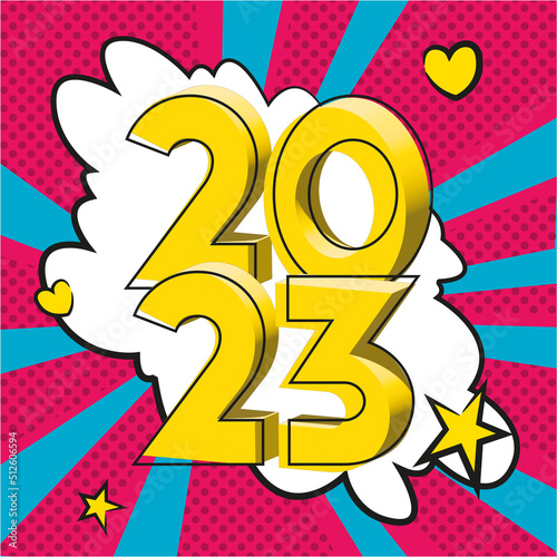  2023 carte vœux popart 2 NEW 4