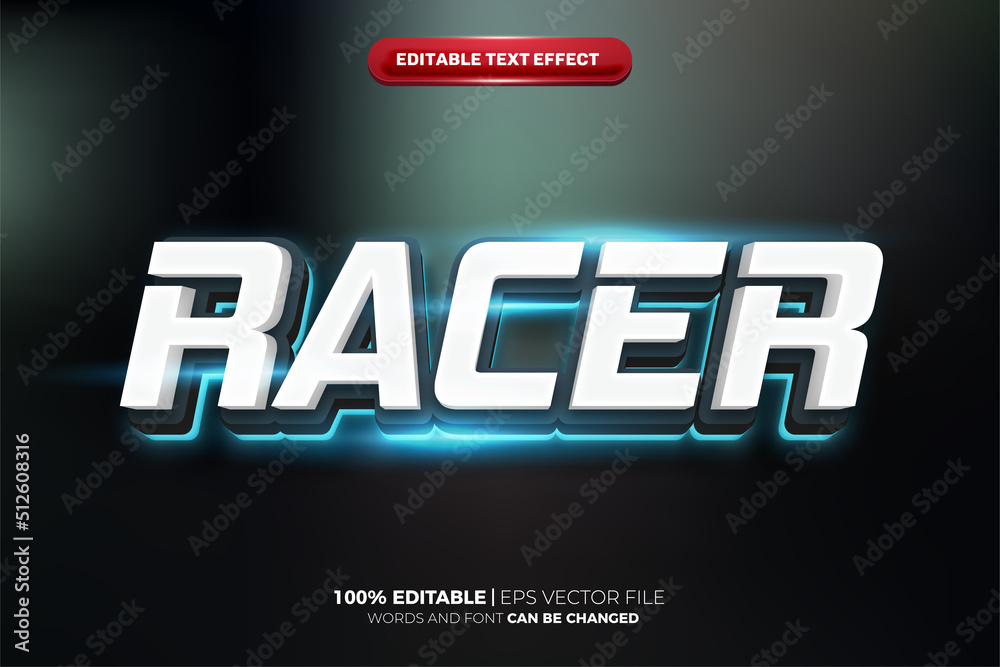 Flash Speed Racer cinematic 3d editable text effect Flash Speed Racer cinematic 3d editable text effect