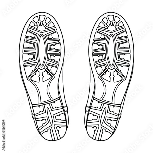 Rubber boots hand drawn vector illustration. Autumn waterproof wellington shoes. Classic rain proof boots. Sketch design element isolated on white. Galoshes, gumboots ink pen freehand drawing