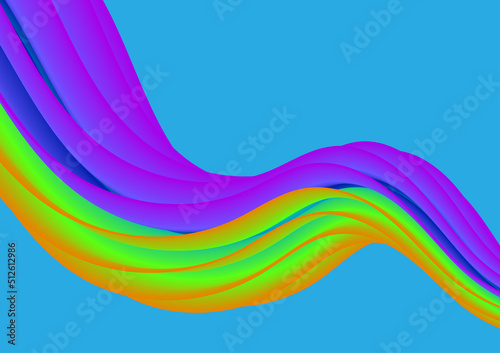 The colorful pattern abstract background. Vector background. © 418studio
