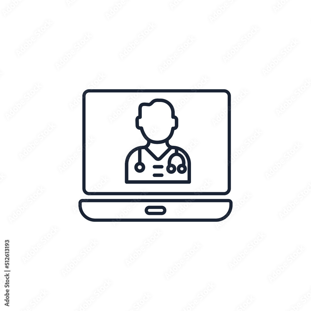 telemedicine icons symbol vector elements for infographic web telemedicine icons symbol vector elements for infographic web