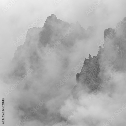 Fog in the Roque de los Muchachos