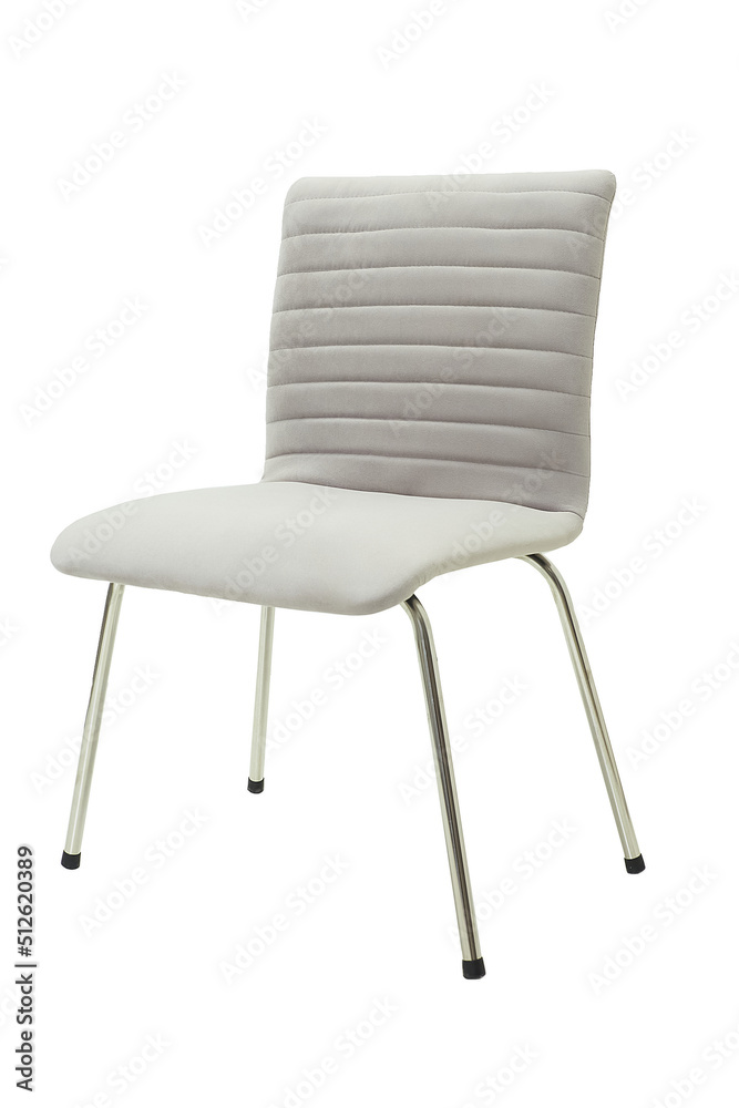 White office chair isolated on white background White office chair isolated on white background