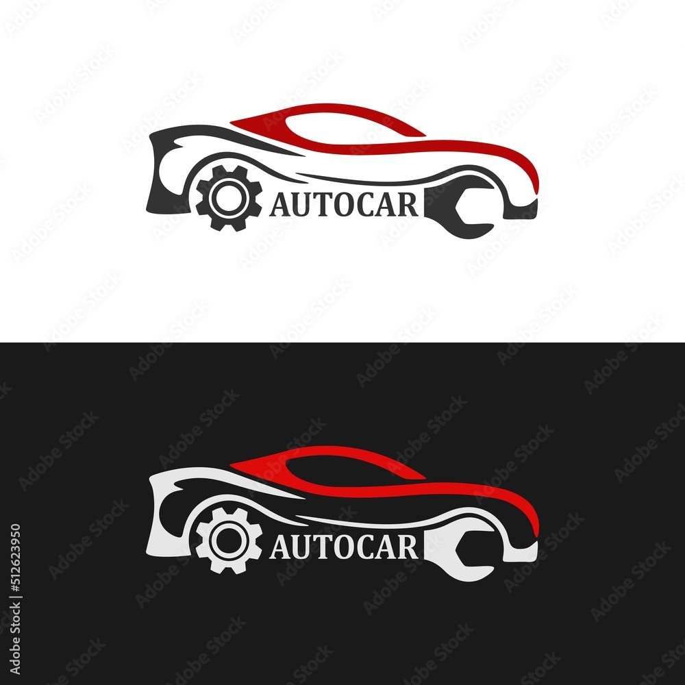 auto car repair logo design