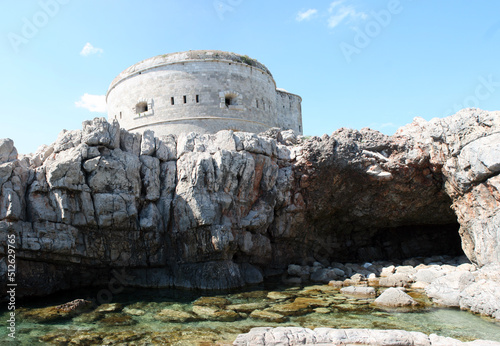Fort Arza, Zanjic, Boka Kotorska Bay, Montenegro