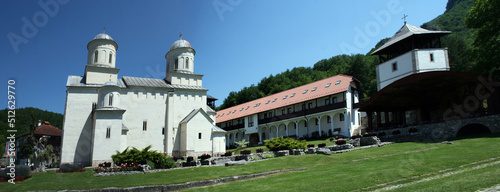 The Mileseva Monastery is a Serbian Orthodox monastery located near Prijepolje, in southwest Serbia. photo
