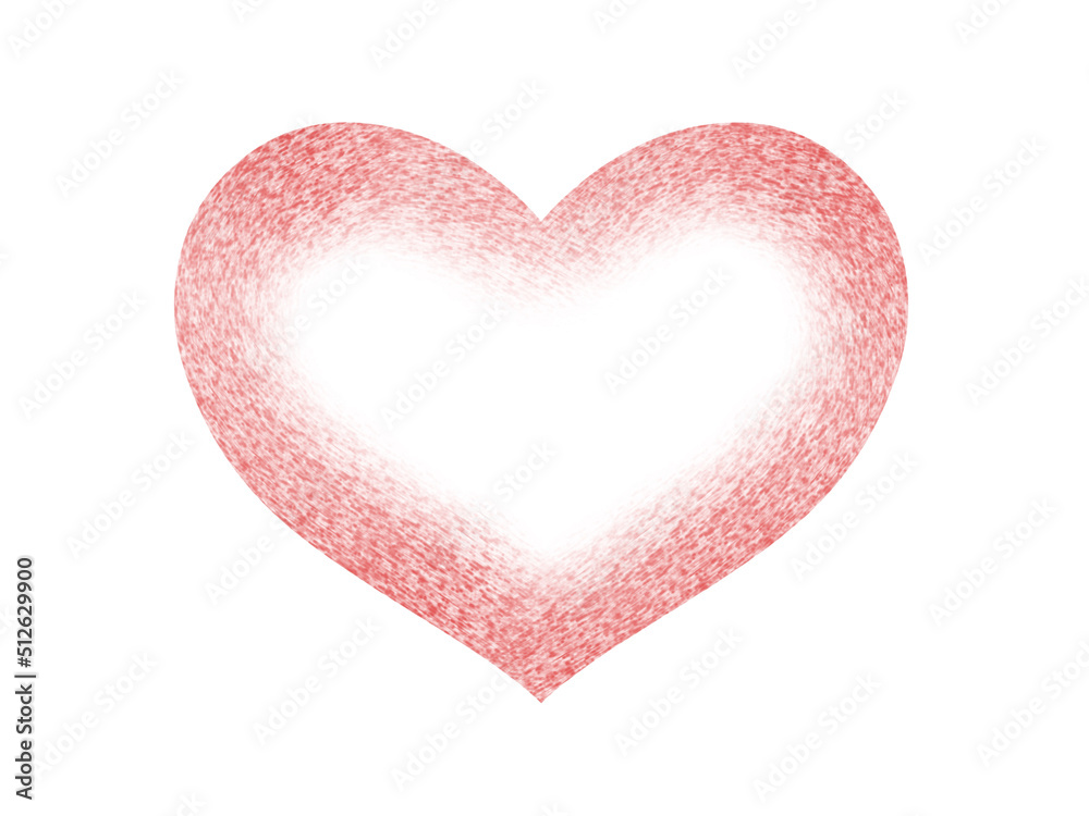 Fototapeta premium Heart Frame Background