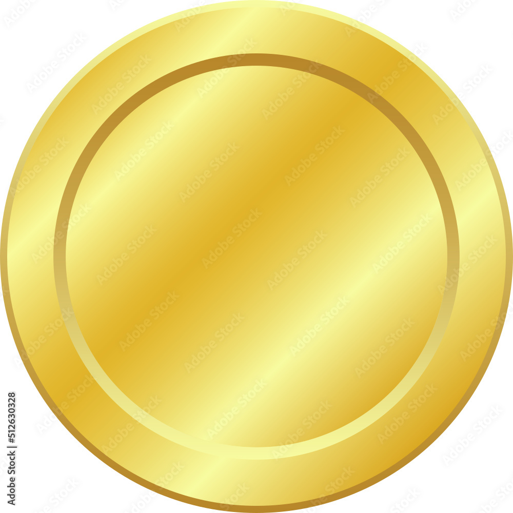 Shiny coins clipart design illustration