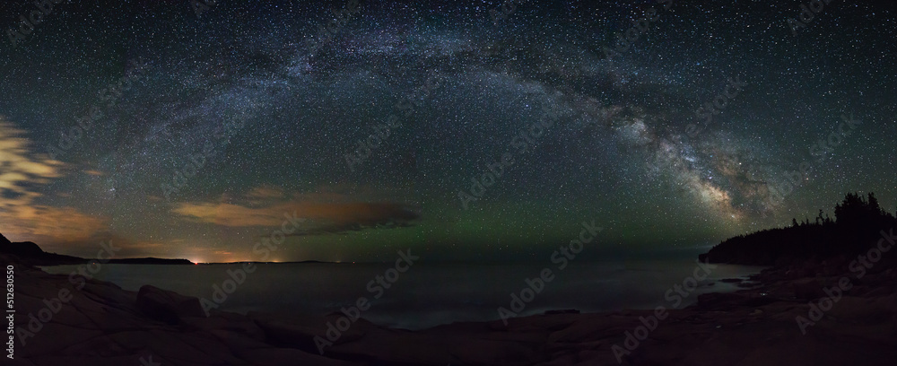 Εκτύπωση καμβά Milkyway Arch Panorama
