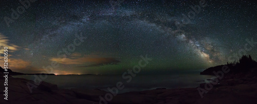 Milkyway Arch Panorama photo