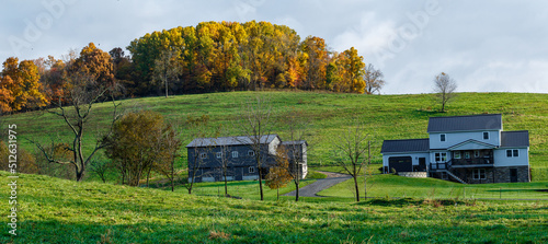 Amish homestead among the rolling hills of Holmes County, Ohio | Late Summer, Early Autumn