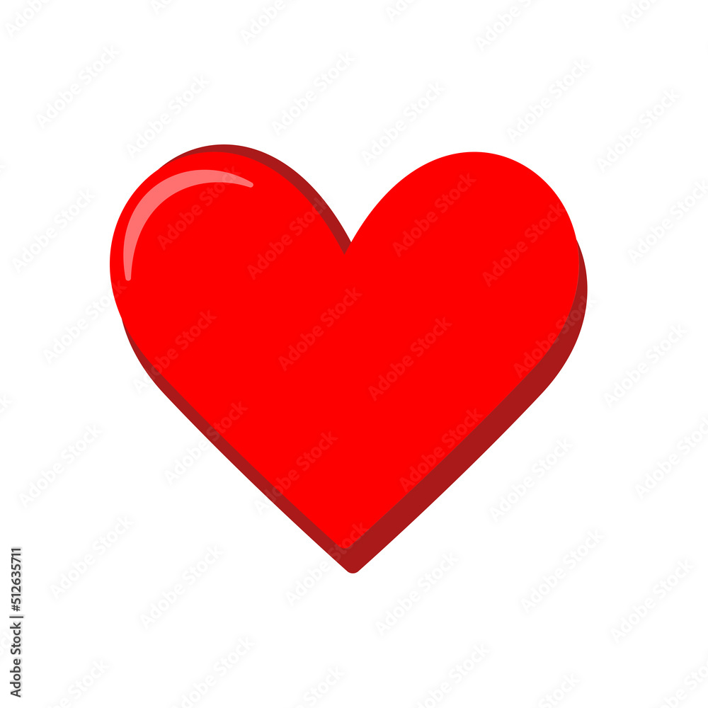 heart 3d red love, like, Valentine's Day, valentine, romance, romantic