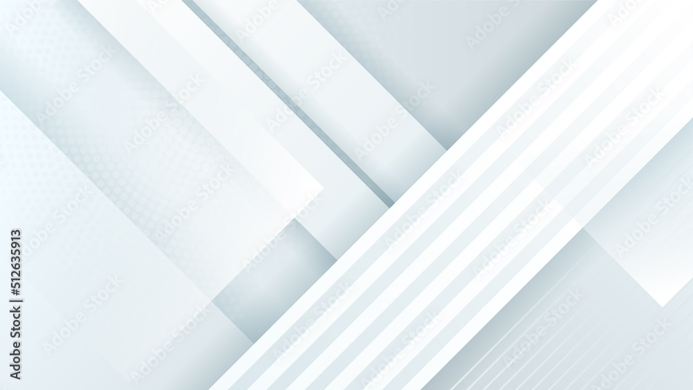 Abstract white geometric shape with futuristic concept background Abstract white geometric shape with futuristic concept background