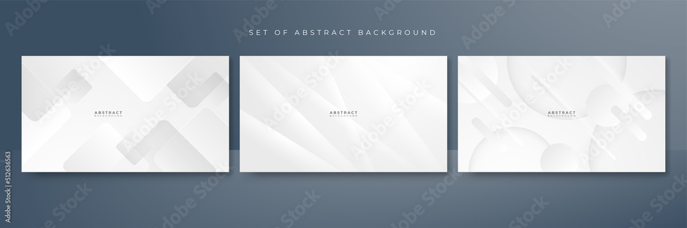 Abstract white background. Minimal geometric white light background abstract design. Abstract white background. Minimal geometric white light background abstract design.