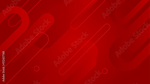 Modern red abstract background