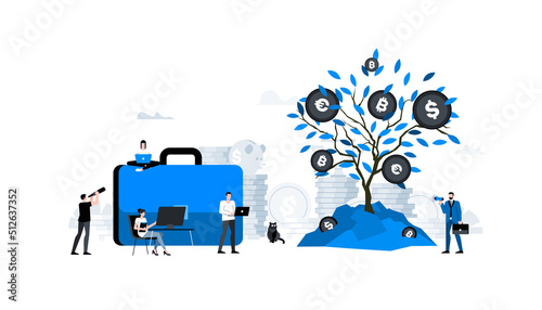 illustration of a luggage