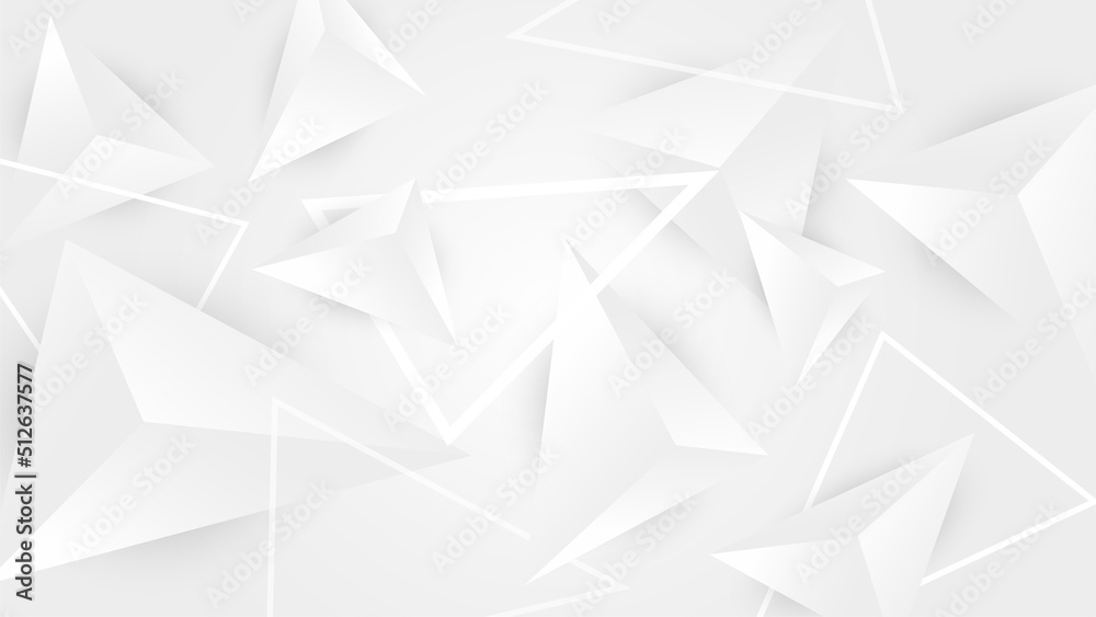 Abstract white background with grey hi-tech polygonal business corporate concept Abstract white background with grey hi-tech polygonal business corporate concept