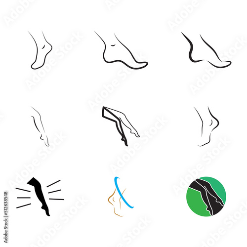 Foot  Logo Template vector symbol nature