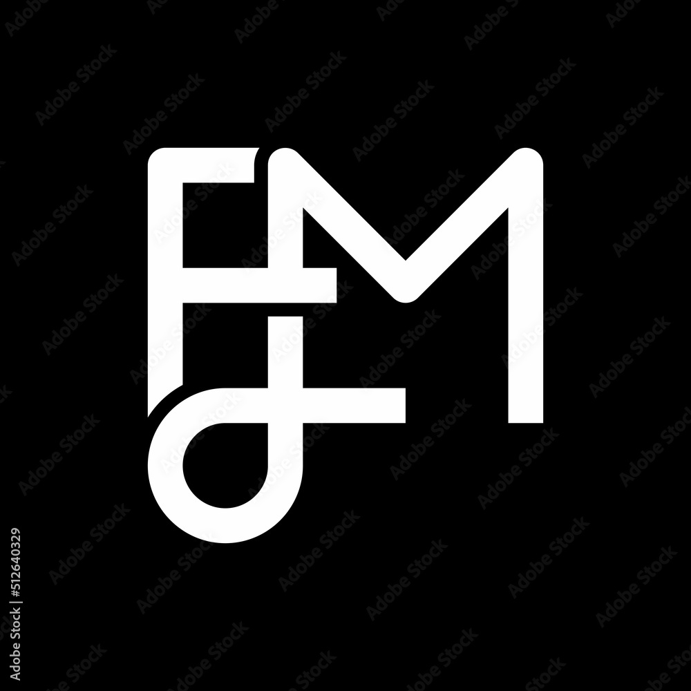 Solid Linear Iconic and Minimal Letter EM Logo Design For Your Business In Vector Solid Linear Iconic and Minimal Letter EM Logo Design For Your Business In Vector